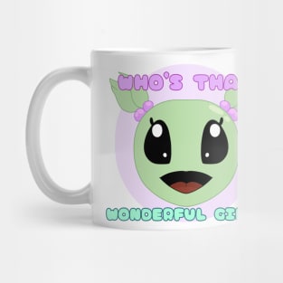 Nanalan "Who's That Wonderful Girl?" Mug